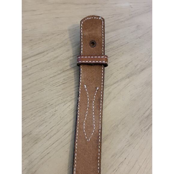 Circle Y Of Yoakum South Western Leather Belts Tooled Carved Native NEW Sz 30-32 - Picture 16 of 16